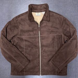 10,000 ft Above Sea Level Vintage Faux Fur Suede Jacket